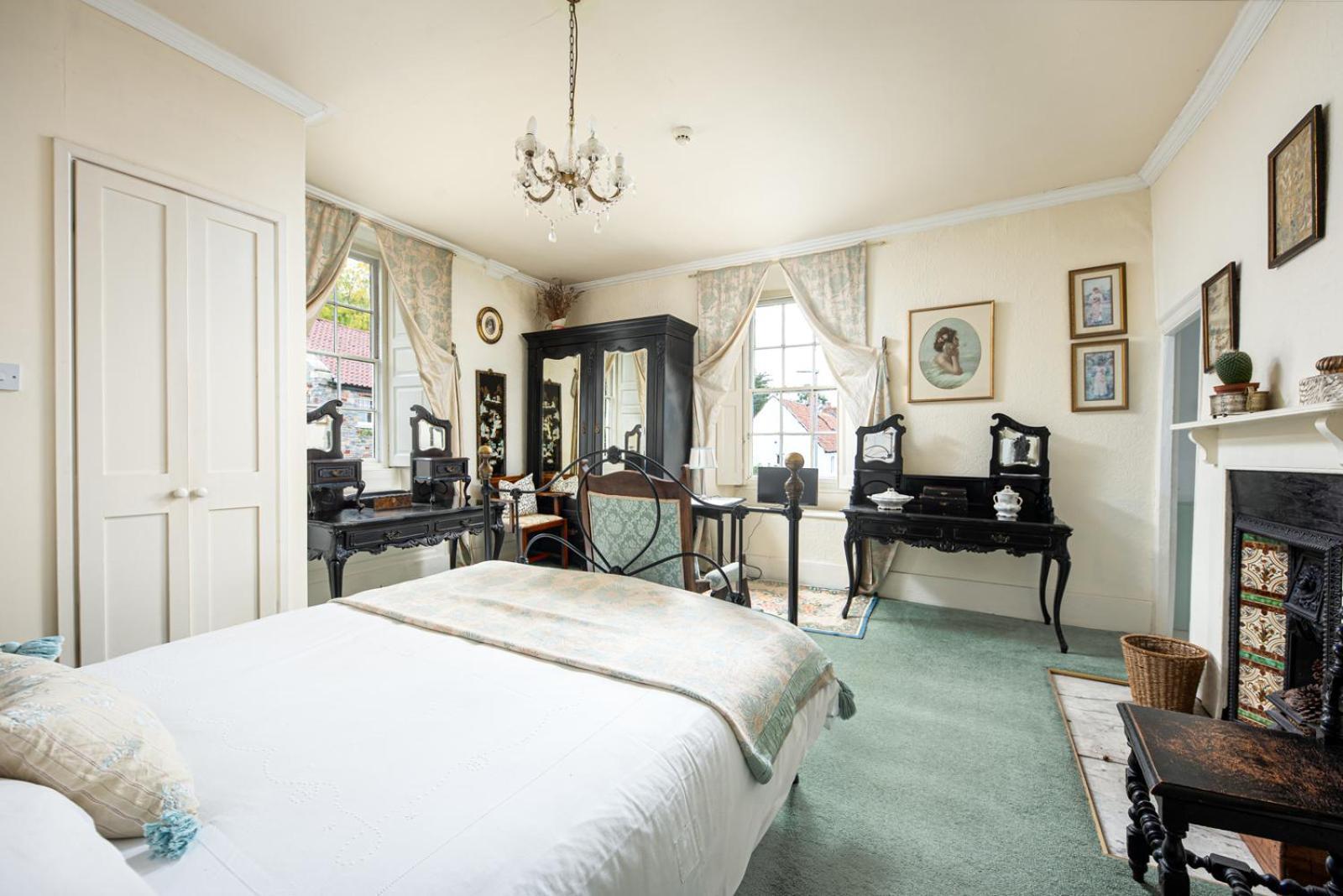 Charming Georgian Country House Axbridge Екстериор снимка