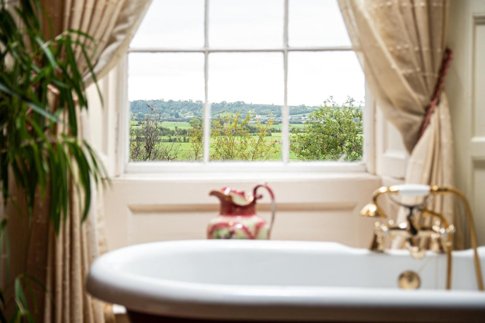 Charming Georgian Country House Axbridge Екстериор снимка