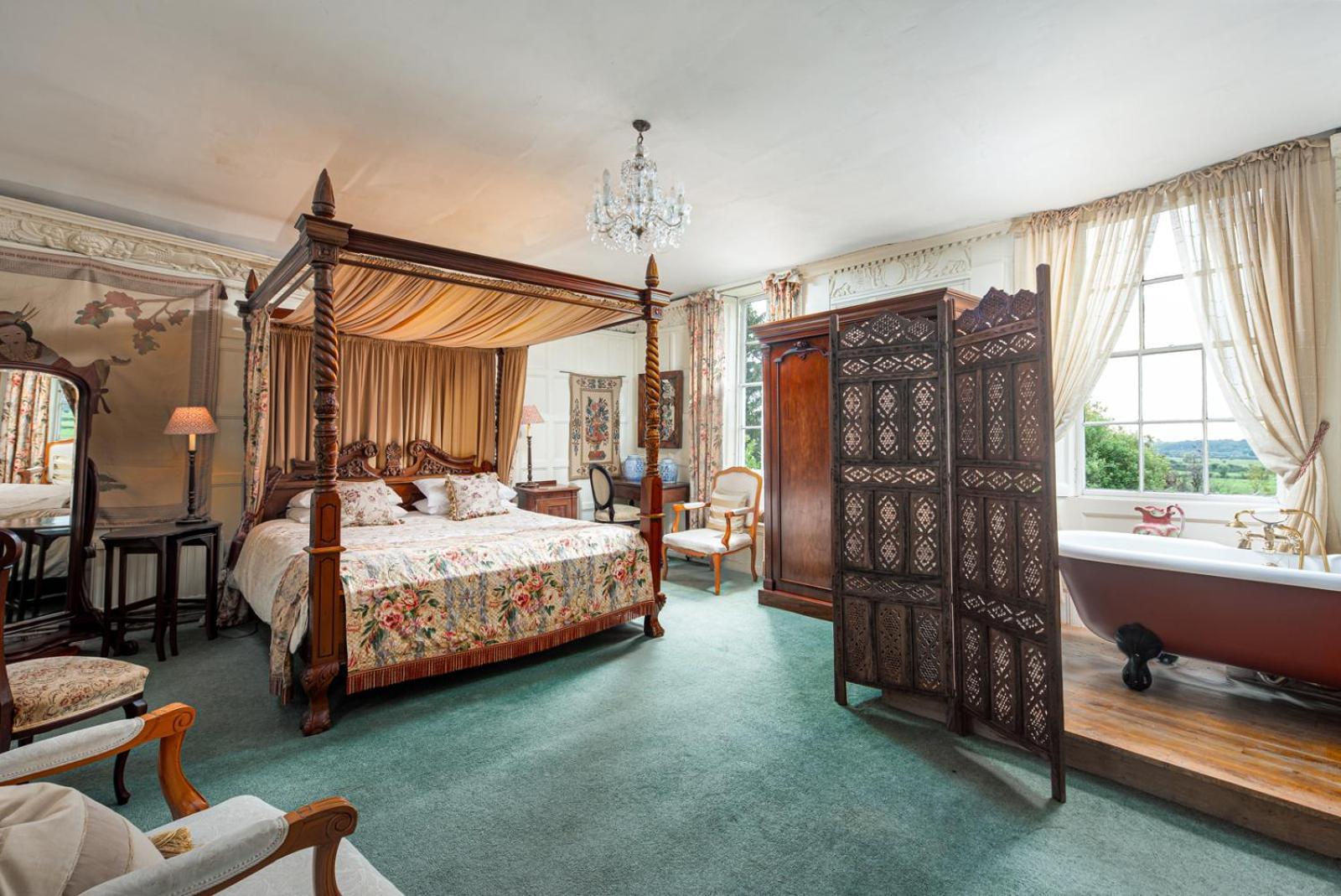 Charming Georgian Country House Axbridge Екстериор снимка